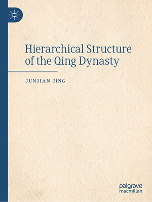 cover image of Hierarchical Structure of the Qing Dynasty